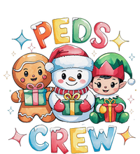 Peds Crew Christmas Pediatric Nurse Xmas Nursing Aide Group Tall Long Sleeve T-Shirt