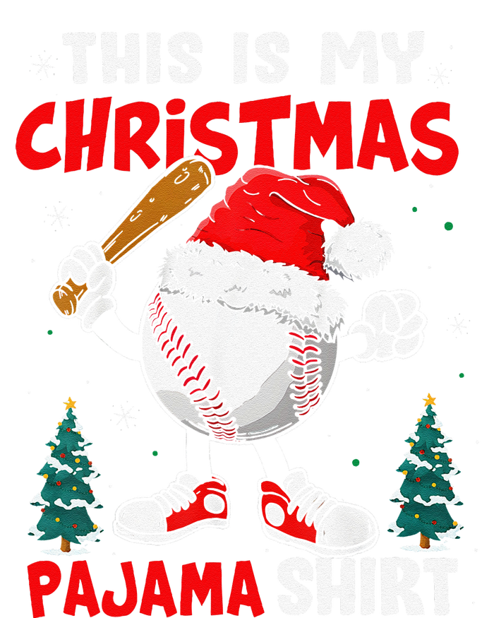 This Is My Christmas Baseball Pajama For T-Shirt