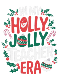 In My Holly Xmas Jolly Teacher Era Christmas Holiday Vibe T-Shirt