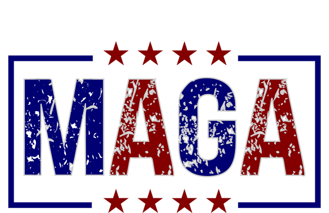Maga Pocket Size Print Front And Back Toddler T-Shirt