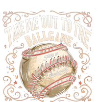 Take Me Out To The Ball Game Baseball Retro T-Shirt