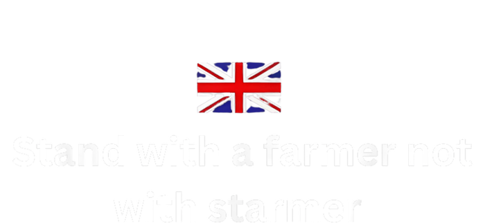 Stand With A Farmer Not With Starmer Ladies PosiCharge Competitor Racerback Tank