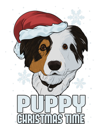 Puppy Christmas Time Tie-Dye T-Shirt