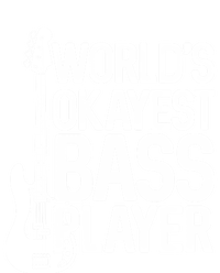 WorldS Okayest Bass Player Bassists Musician Great Gift Kids T-Shirt