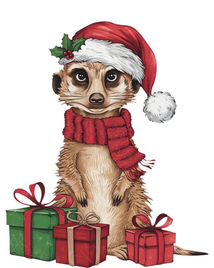 Xmas Holiday Santa Meerkat Christmas Great Gift T-Shirt