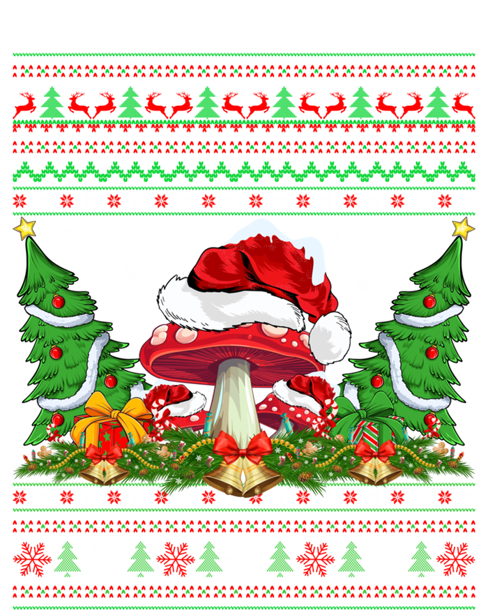 Xmas Tree Ugly Santa Hat Mushroom Christmas Great Gift T-Shirt