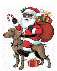 Xmas Ugly Santa Riding Rhodesian Ridgeback Dog Christmas Gift T-Shirt