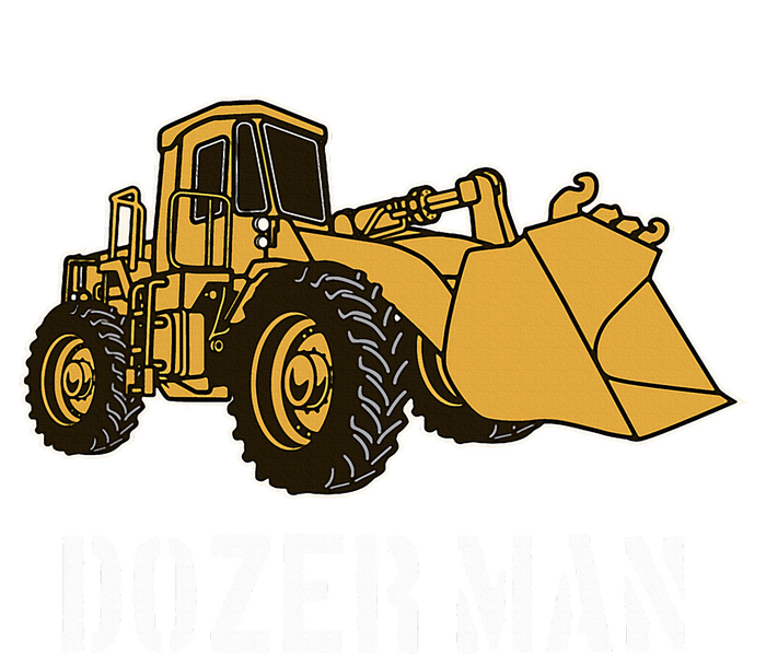 Dozer Man Bulldozer Operator Heavy Equipment Ladies Essential Tank