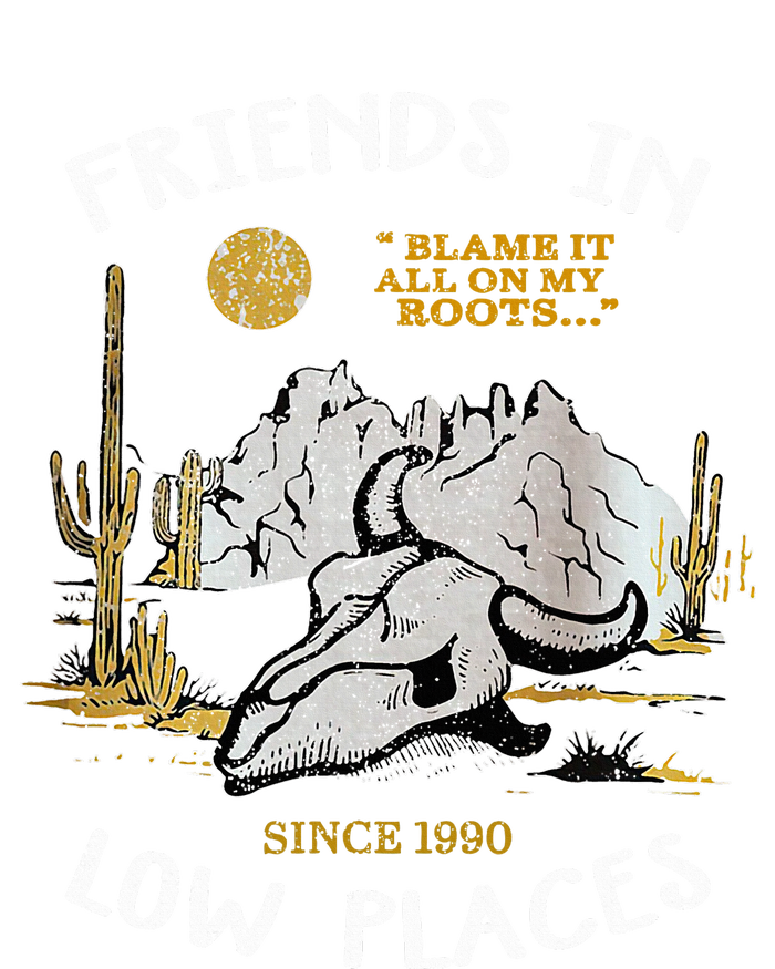 Friend In Low Places 90s Country Western V-Neck T-Shirt