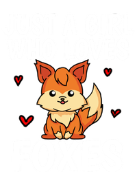 Cute Gift Just A Girl Who Loves Foxes Cute Fox Costume T-Shirt