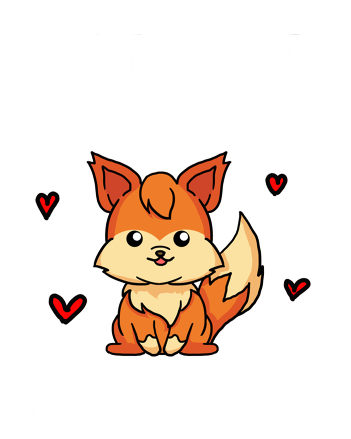 Cute Gift Just A Girl Who Loves Foxes Cute Fox Costume T-Shirt