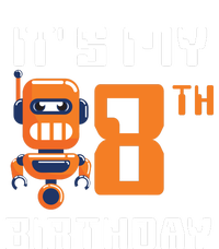 8th Birthday Party Robot 8 Year Old Robotics Boy T-Shirt