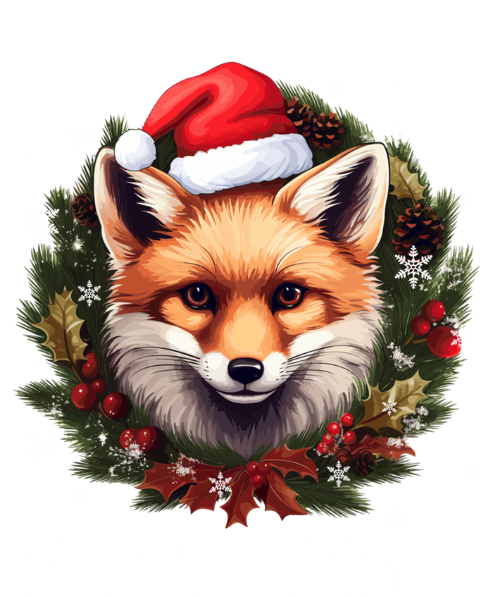 Xmas Decoration Santa Fox Christmas Merry Foxmas T-Shirt