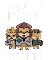 Cute I Pawsed My Game To Be Here Paused Gamer Lion Cat Boss PosiCharge Competitor Tank