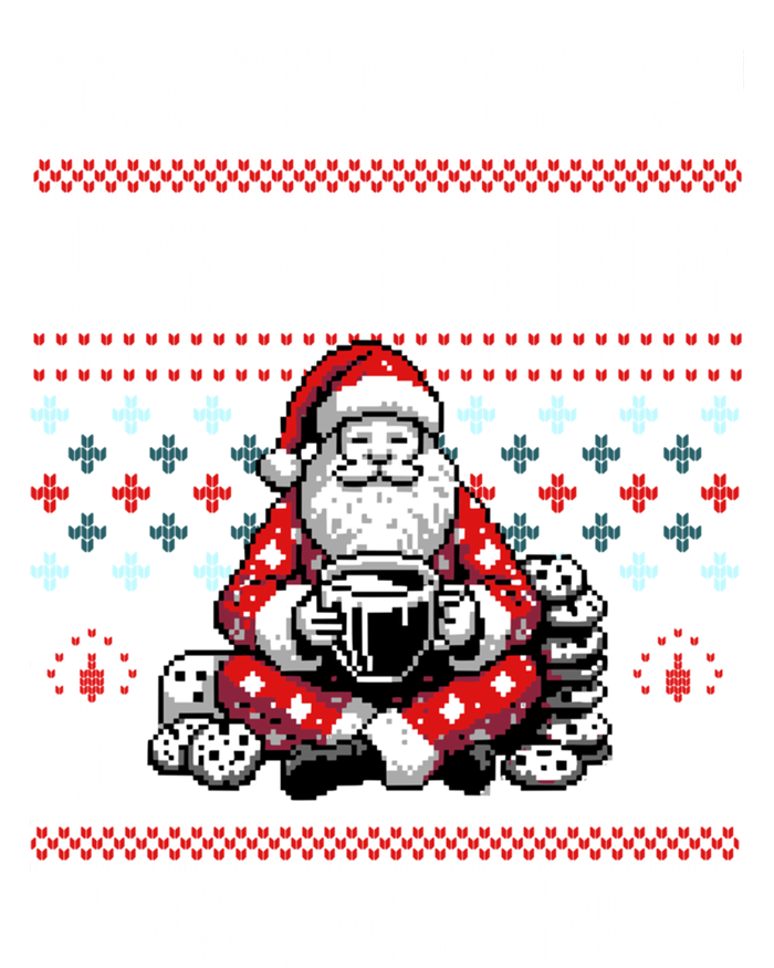 Funny Ugly Christmas Design Most Likely To Drink Santas Nog T-Shirt