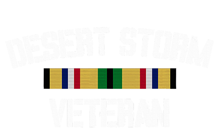 Desert Storm Veteran Pride Persian Gulf War Service Ribbon Tie-Dye T-Shirt