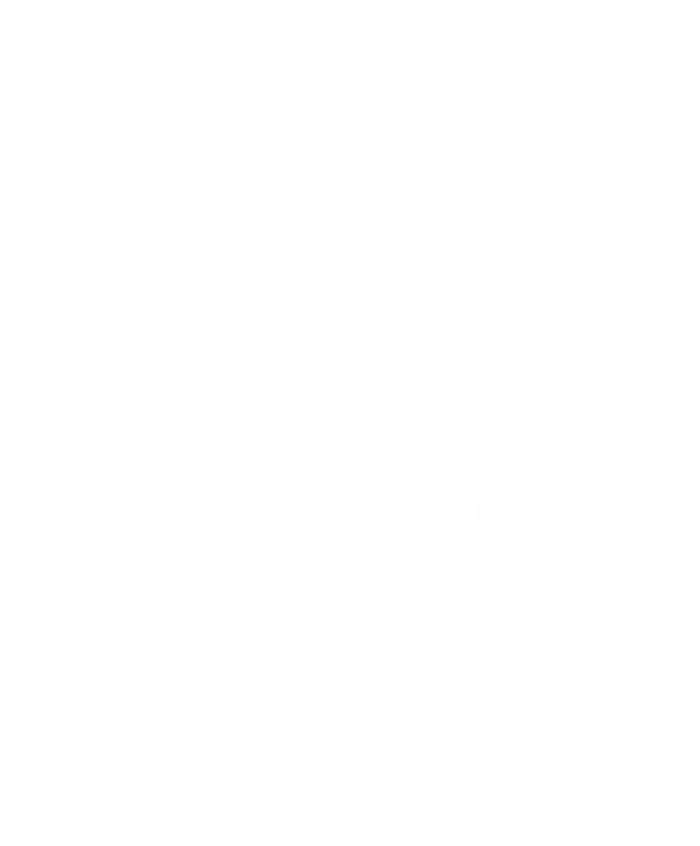 Snowflakes And Snuggles Cozy Christmas Vibe Cute Gift Tie Dye Hoodie