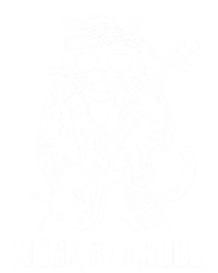 Rock And Roll Funny Cat Playing Bass Guitar Bassist Gift T-Shirt