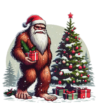 Bigfoot Santa Christmas Tree Lights Xmas Sasquatch Lovers T-Shirt