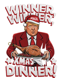 Humor Funny Winner Winner Christmas Dinner Trump Funny Xmas Cooling Performance Long Sleeve Crew