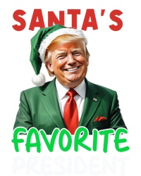 SantaS Favorite President Trump Christmas Santa Hat Gift Sustainable Knit Beanie