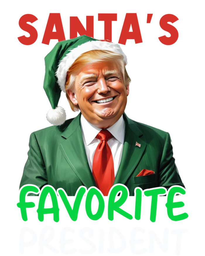 SantaS Favorite President Trump Christmas Santa Hat Gift Sustainable Knit Beanie