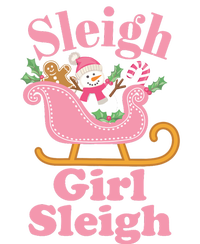 Christmas Sleigh Girl Sleigh Matching Family Xmas Long Sleeve Pajama Set