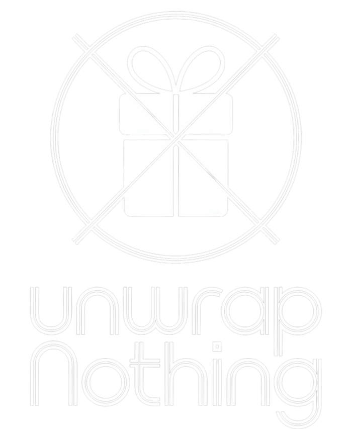 Unwrap Nothing Funny Anti Christmas Grumpy Christmas 7-Panel Snapback Hat