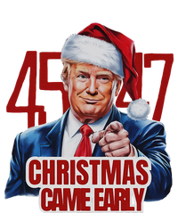 Funny Santa Trump Christmas Came Early 47th President Xmas T-Shirt