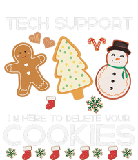 Christmas Tech Support Here To Delete Cookies Xmas Cooling Performance Crew T-Shirt