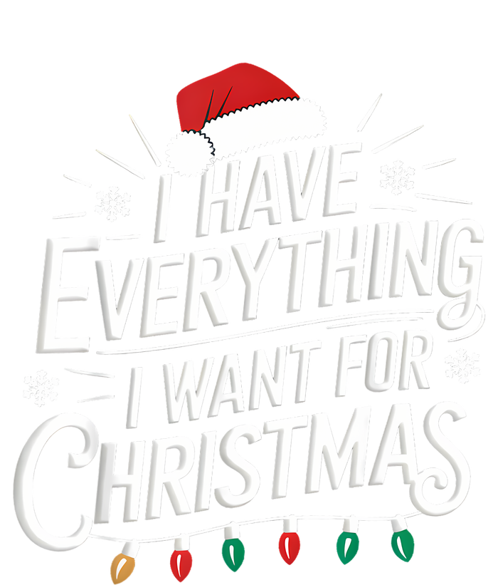 I Have Everything I Want For Christmas Couples Matching T-Shirt