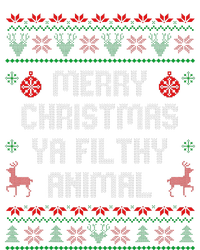 Merry Christmas Animal Filthy Ya Xmas Family Pajama Yupoong Adult 5-Panel Trucker Hat