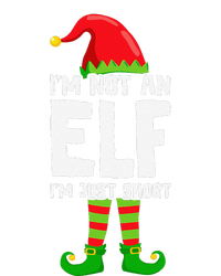 IM Not An Elf IM Just Short Merry Christmas Elf Xmas Funny Yupoong Adult 5-Panel Trucker Hat