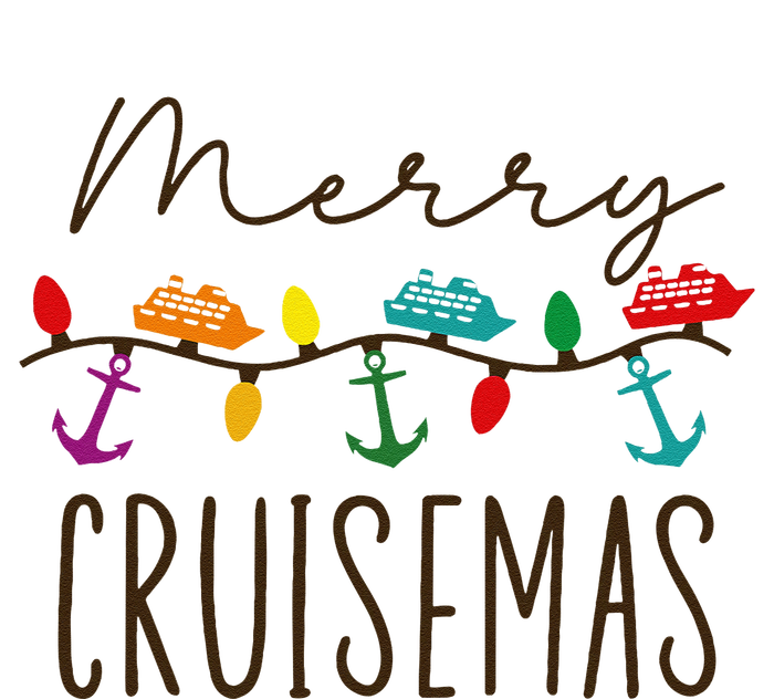 Merry Cruisemas Cruise Christmas Lights Matching Family Xmas T-Shirt