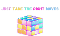 Take The Right Moves Fun Puzzle Cube Speed Games Lover T-Shirt