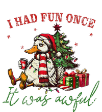 I Had Fun Once It Was Awful Xmas Christmas Duck Tall Long Sleeve T-Shirt