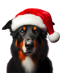 Beauceron With Santa Hat Christmas Dog Owner Lover Xmas Mom Gift T-Shirt