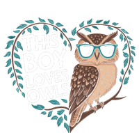 This Boy Loves Owls Cute Owl Valentines Day T-Shirt