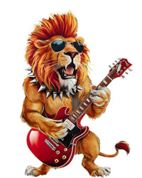 Punk RockN Roll Lion Goth Guitar Band Funny Lion Lover Gift T-Shirt