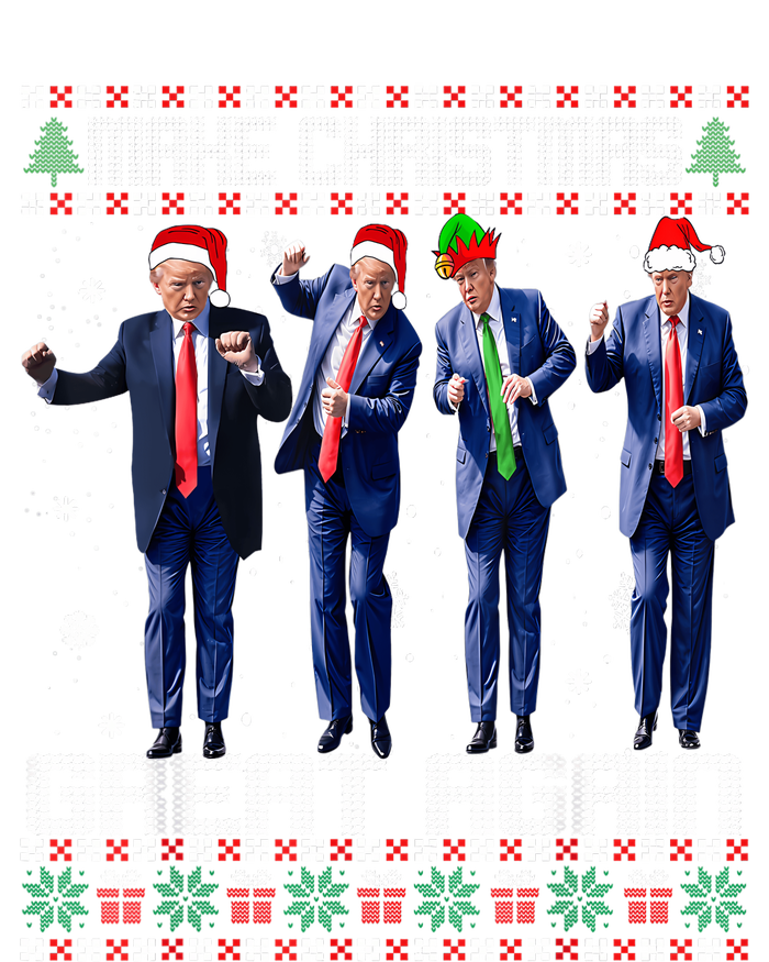 Make Christmas Great Again Ugly Sweaters Trump Dance Santa Sweatshirt