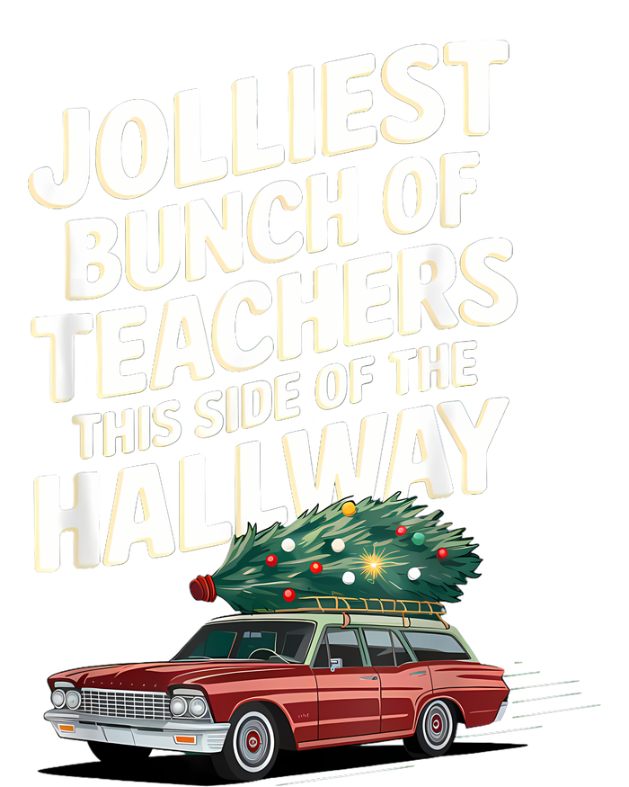 Jolliest Bunch Of Teachers This Side Of The Hallway Xmas 25L Jumbo Tote