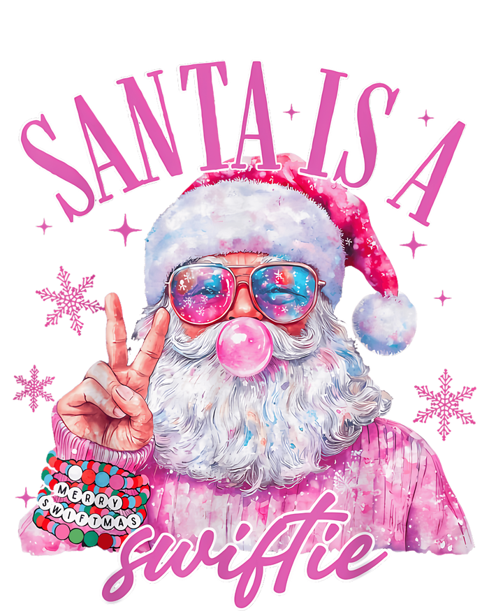 Sunglasses Santa Is A Swifty Santa Christmas Gum Tall T-Shirt