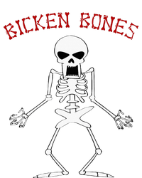 Bicken Bones Skeleton Halloween Funny Bones Love T-Shirt