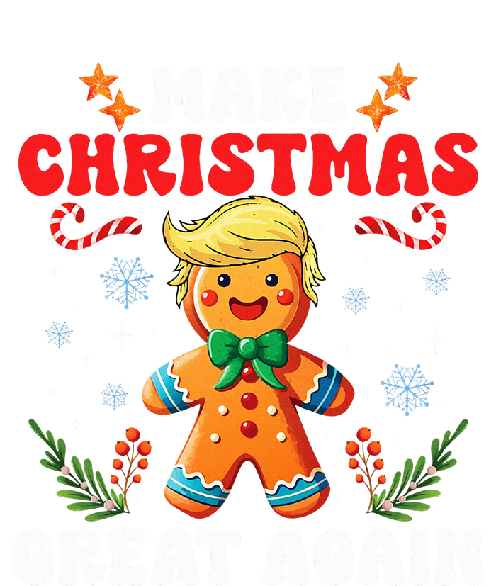 Funny Trump Gingerbread Man Make Christmas Great Again 2024 City Backpack