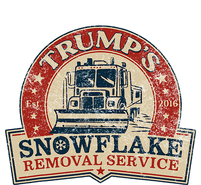 TrumpS Snowflake Removal Service Funny Trump 2024 T-Shirt