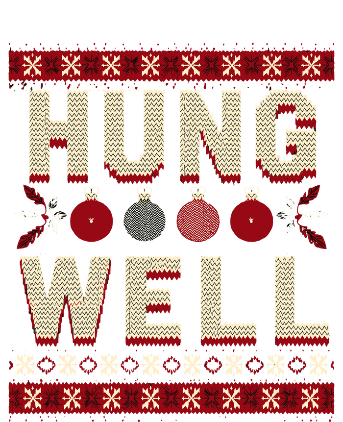 Hung Well Christmas Stocking RaunchyS Hung Well PosiCharge RacerMesh Polo