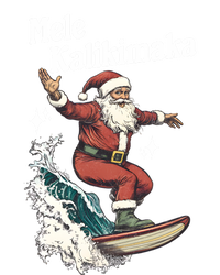 Mele Kalikimaka Hawaiian Christmas Surfing Santa Funny Gift Tall Hoodie