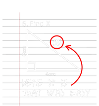 Find X Here It Is That Was Easy Funny Math Student Teacher T-Shirt