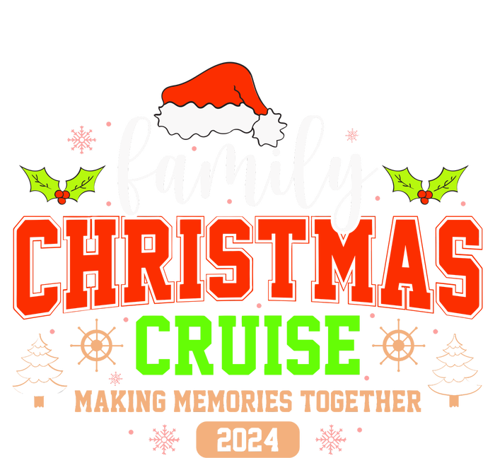 Family Christmas Cruise 2024 Matching Couple Flexfit Unipanel Trucker Cap