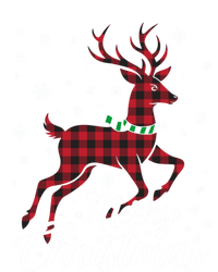 Merry Christmas Buffalo Plaid Reindeer Xmas Family Gift Canvas